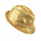  Chapeau borsalino à sequins doré adulte, fig. 1 