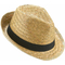  Chapeau borsalino en paille et bande noire adulte, fig. 1 
