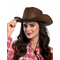  Chapeau cowboy marron adulte, fig. 1 