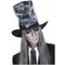  Chapeau haut de forme toile avec araignées adulte Halloween, fig. 1 