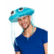  Chapeau méduse bleue en peluche adulte, fig. 1 