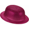  Chapeau melon pailleté fuschia adulte, fig. 1 