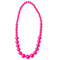  Collier grosses perles roses adulte, fig. 1 