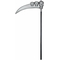  Faux en plastique crâne 103 cm, fig. 1 