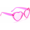  Lunettes roses coeur plastique adulte, fig. 1 