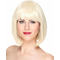  Blonde Kurzhaar Perücke im Bob-Stil mit Pony, fig. 1 