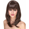  Perruque luxe Châtain mi-longue femme - 170g, fig. 1 