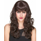  Perruque luxe chatain ondulée avec frange femme - 221g, fig. 1 