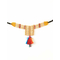 Ras de cou indien à plumes femme, fig. 1 