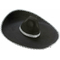  Mexiko Sombrero für Erwachsene schwarz-silber, fig. 1 