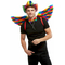 Gay Pride Flügel Kostüm-Accessoire in Regenbogenfarben bunt, fig. 1 
