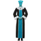  Déguisement alien bleu homme, fig. 1 