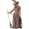  Déguisement avec chapeau sorcière marron femme, fig. 1 