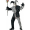  Déguisement clown Arlequin d'Halloween homme noir, fig. 1 