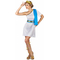  Déguisement impératrice Grecque bleue femme, fig. 1 