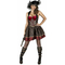  Déguisement Pirate baroque rouge et noir femme, fig. 1 