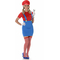  Costume da idraulico rosso da donna, fig. 1 