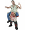  Déguisement porte-moi zombie adulte Halloween, fig. 1 