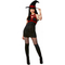  Satan-Hexe Damenkostüm für Halloween schwarz-rot, fig. 1 