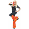  Kit bandeau et jambières années 70 orange bubbles adulte, fig. 1 