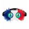  Lunettes party fantaisie France adulte, fig. 1 