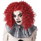  Perruque clown rouge adulte, fig. 1 
