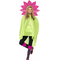  Poncho fleur adulte, fig. 1 