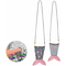 Sac queue de sirène avec zip paillettes arc-en-ciel et argent réversibles adulte, fig. 1 