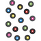  150 Confettis de table disque vinyl, fig. 1 