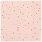  20 Serviettes en papier roses pâles à pois dorés 33 x 33 cm, fig. 1 