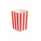  rote und weiße Popcornschachteln aus Pappe 7 x 12,5 cm, fig. 1 