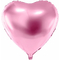  Ballon aluminium c?ur rose pâle métallisé 45 cm, fig. 1 