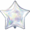  Ballon en aluminium étoile iridescente 48 cm, fig. 1 
