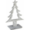  Décoration sapin de noël en bois gris 25 x 11 x 8 cm, fig. 1 