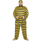  Déguisement grande taille prisonnier jaune adulte, fig. 1 