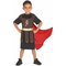  Kämpferisches Gladiatoren-Kostüm für Kinder schwarz-braun-rot, fig. 1 