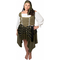  Déguisement pirate flibustière vert grande taille femme, fig. 1 