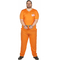  Déguisement prisonnier grande taille adulte, fig. 1 
