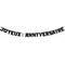  Guirlande Joyeux Anniversaire noire 280 cm, fig. 1 