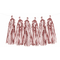  Stilvolle Tassel-Girlande Raumdekoration in rosegold 2,5m, fig. 1 
