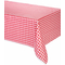  Nappe en plastique vichy rouge 137 x 274 cm, fig. 1 