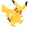 Palloncino in alluminio Pikachu™ 27 x 33 cm, fig. 1 