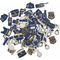  100 Confetti blu e oro da 2 a 4,5 cm, fig. 1 