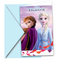 6 Cartons d'invitations et enveloppes La Reine des Neiges 2, fig. 1 