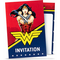  8 Cartes d'invitation avec enveloppes Wonder Woman 10x16cm, fig. 1 