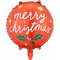  Ballon aluminium Merry Christmas 45 cm, fig. 1 