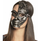  Steampunk-Maske Roboter für Damen Kostümzubehör grau, fig. 1 