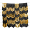 Lot de 7 guirlandes tassels noires et or 2m, fig. 1 