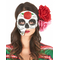  Masque asymétrique Dia de los Muertos adulte, fig. 1 