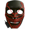  Masque luxe LED clown méchant adulte, fig. 1 